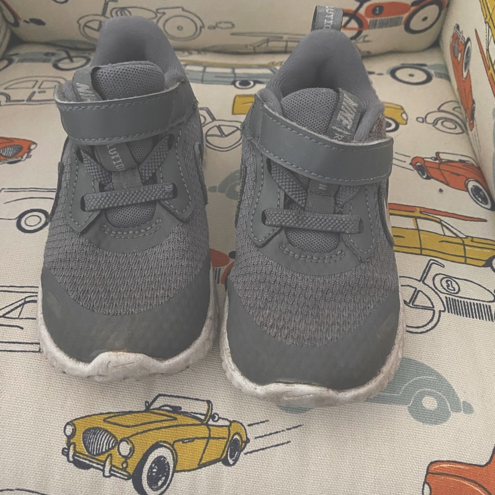 Grey Nike Toddler Sneakers